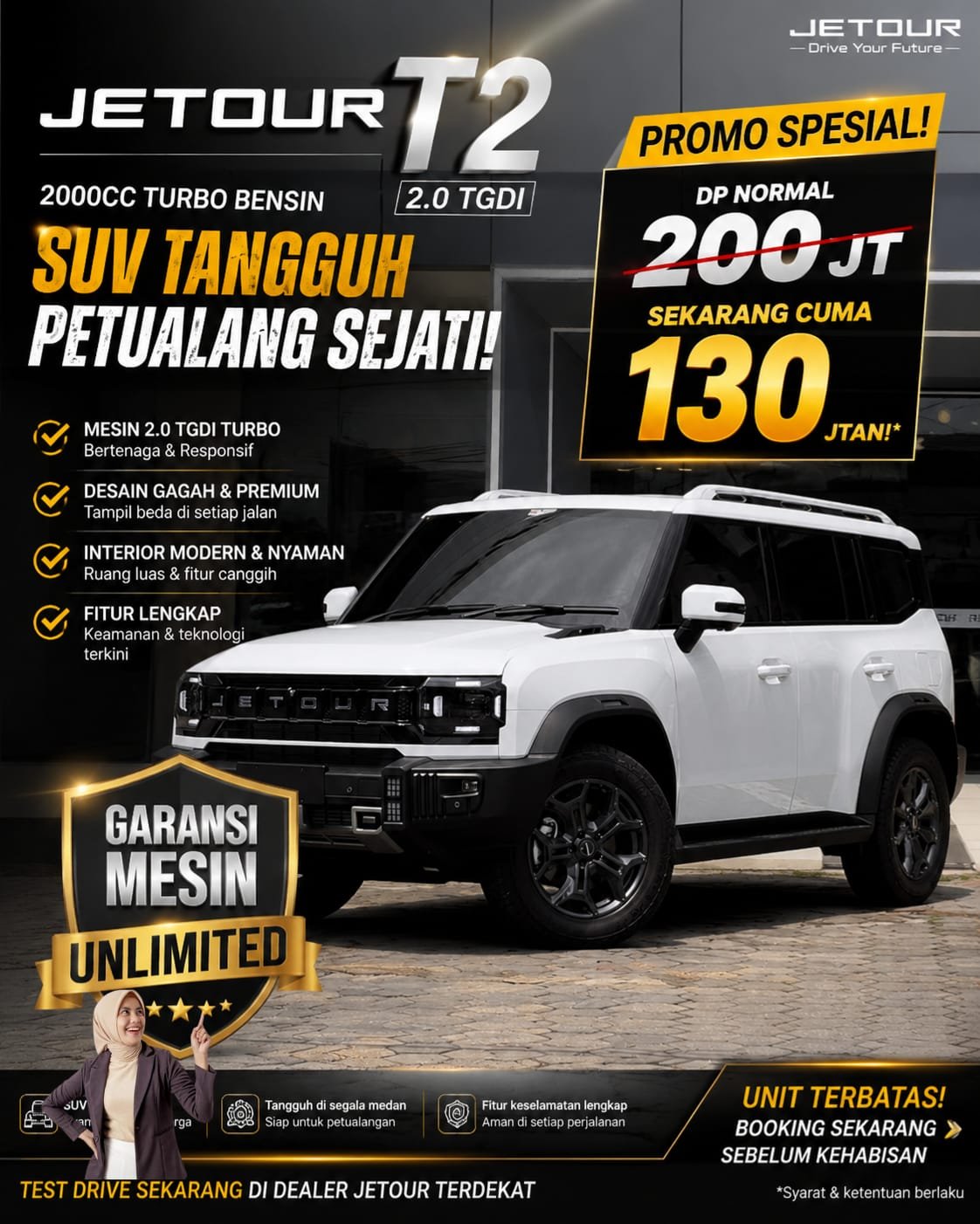 Promo Jetour T2 Kelapa Gading